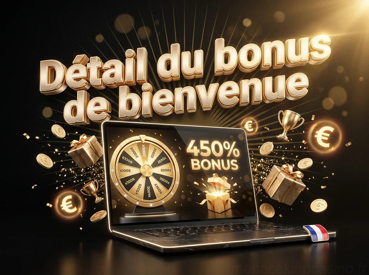 Détail du bonus de bienvenue